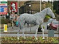 SE2337 : The white horse of Horsforth (2) by Stephen Craven