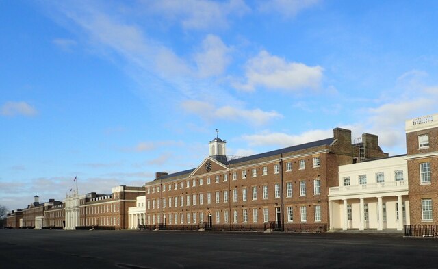 The main facade of the Royal Artillery Barracks, Woolwich