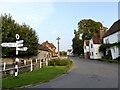 SU6822 : Looking towards the High Street, East Meon by Marika Reinholds