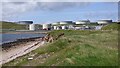 HU3975 : Sullom Voe Oil Terminal by Sandy Gerrard