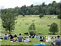 ST8799 : Spectators at the cross-country course, Gatcombe by Jonathan Hutchins