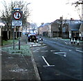 ST3188 : Evans Street traffic calming, Newport by Jaggery