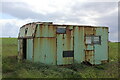 ND4684 : Part of a Second World War German ambulance, The Tomb of Eagles, Liddle, South Ronaldsay by Jo and Steve Turner