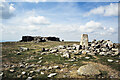 NY6834 : Summit area of Cross Fell by Trevor Littlewood