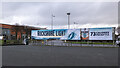 J3474 : Rockshore Light advert, Belfast by Rossographer