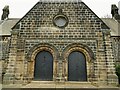 SE3130 : Hunslet cemetery - chapel entrance by Stephen Craven