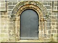 SE3130 : Hunslet cemetery - chapel north door by Stephen Craven