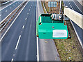 SD8205 : Traffic Flow Monitor over the M60 at Simister by David Dixon