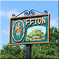 TM0649 : Offton village sign by Adrian S Pye