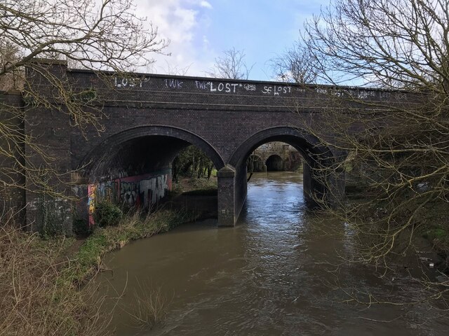 Railway bridge over the River Erewash