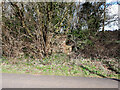 ST9096 : WW2 pillbox at entrance to Pimbury Park by Vieve Forward