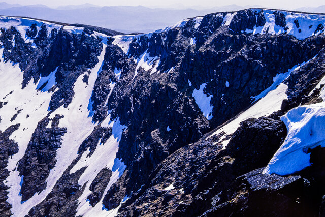 Crags of back wall of Garbh Choire