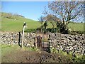 SD2879 : Kissing Gate near High Ure by Adrian Taylor