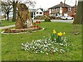 SE2429 : Gildersome village cenotaph - centenary memorial by Stephen Craven