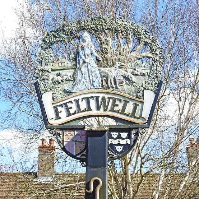 Feltwell village sign