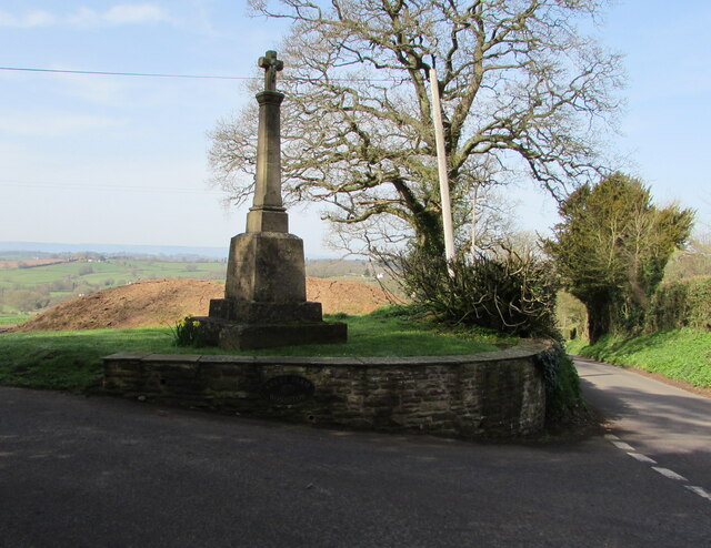 Wonastow War Memorial, Wonastow, Monmouthshire