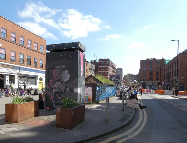 Stevenson Square during lockdown