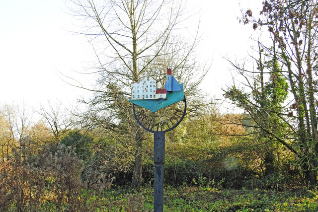 Brampton village sign (old)