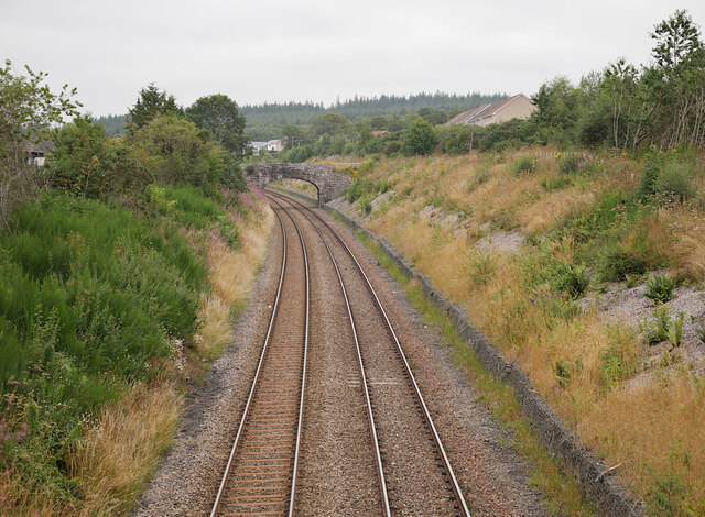 Railway line, by Smithton