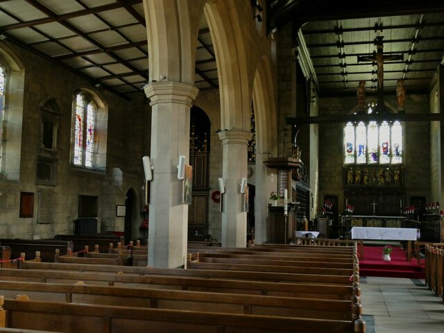 St Oswald's church, Guiseley - north nave