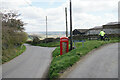 SK3664 : Telephone box and bench at the end of Tinkley Lane by Bill Boaden