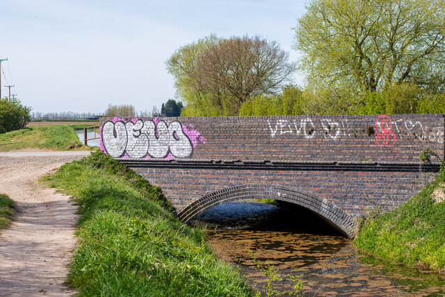 An old railway bridge along Cycle Route 64, Lincoln