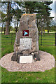 SJ7581 : Airborne Forces Memorial Stone, Tatton Park by David Dixon