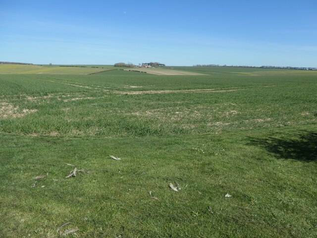 Farmland on the west side [and above] Old Dale