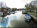 TM4290 : River Waveney upstream from Beccles Bridge by Adrian S Pye