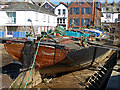 SX9687 : Historic Thames sailing barge, Topsham by Chris Allen