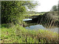 TM2758 : Peering under Sanctuary Bridge on the River Deben by Adrian S Pye