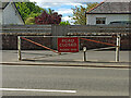 NS2060 : Flood gate on the A78 at Largs by Thomas Nugent