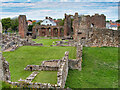 NU1241 : Priory Ruins at Holy Island by David Dixon