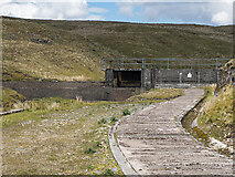  : Dam on Allt an Stacain by Patrick Mackie