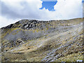 NN1664 : Crag on west side of Coire na h-Eirghe by Trevor Littlewood