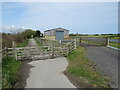 NZ9207 : Cinder Track, Hawsker, near Whitby by Malc McDonald