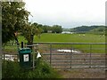 SK0817 : Footpath to the fishing lake by Alan Murray-Rust