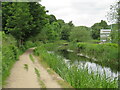 SE1115 : Canal towpath at Milnsbridge, Huddersfield by Malc McDonald