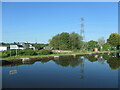 SJ7286 : Mooring for a water point, east of Agden Bridge by Christine Johnstone