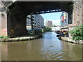 SJ8297 : Potato Wharf basin, Castlefield by Christine Johnstone