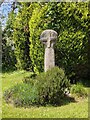 SX1183 : Old Wayside Cross in Tregoodwell, Camelford by L Nott