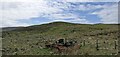 NR5912 : Abandoned vehicle, Sliabh a' Bhiorain, Argyll by Claire Pegrum