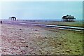 TF5763 : Skegness Pier remnants, 1981 by Nigel Thompson