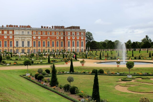 Hampton Court Palace - the Privy Garden