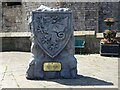 SH4762 : Kieffer Moore outside Caernarfon Castle by Gerald England