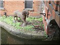 SJ8497 : Canalside sculptures by Gerald England