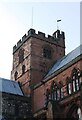 NY3955 : The tower of Carlisle Cathedral by Roger Templeman