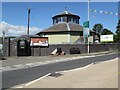 SN9768 : Rhayader Livestock Market by Philip Halling