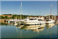 ST4776 : Boats in Portishead Marina by David Dixon