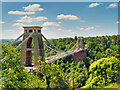 ST5673 : Clifton Suspension Bridge from Observatory Hill by David Dixon